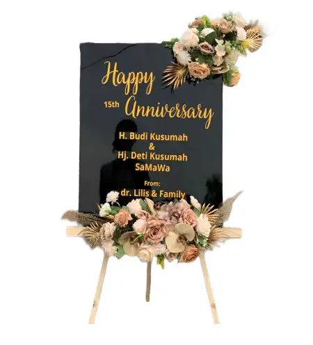 Papan Bunga Akrilik Ngampel Wetan